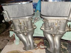Dellorto Drla40s/d Drla 40 Carburetors Vw Dualport Aircooled Beetle T1 Rebuilt Cb Upgraded