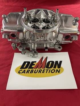 Demon Mad-650-b2 Blower Carb. 650cfm Mech. Secondary
