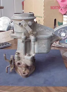 E9g1 Dodge 1953-1955 Trucks Carburetor 6 Cyl Carter B&b Manual Choke