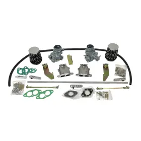 129-7411 Dune Buggy Warehouse Dbc 34 Ict Style Dual Carburetor Kit For Port Beetle Ghia Thing