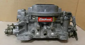 1405-0840 Edelbrock Used 4 Barrel Performance Carburetor 600 Cfm