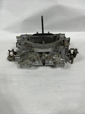 Edelbrock 1405-1678 Carburetor 1405 1678 With Manual Choke Core For Rebuild Used