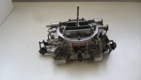 02db3 Edelbrock 1804s Thunder Avs 500 Cfm Square Bore Man Choke 4bbl Used