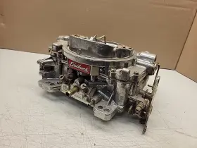 2191-1405 Edelbrock Used 4 Barrel Performance Carburetor 600 Cfm