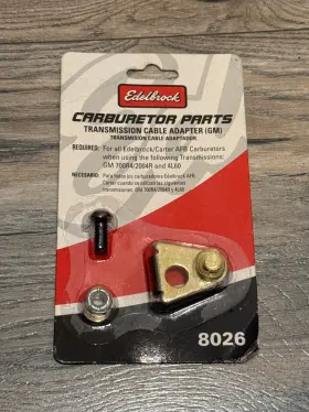 81026 Edelbrock 8026 One Cadmium Steel Bracket - 700r4 Trans Cable Adapter Performanc 81026 Edelbrock 8026 One Cadmium Steel Bracket - 700r4 Trans Cable Adapter Performanc