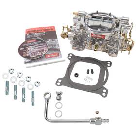Edelbrock 9109573 1407 Performer 750cfm Carburetor With 8126 Fuel Line Kit