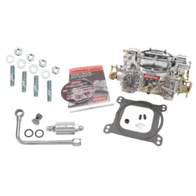 9109574 Edelbrock 1407 Performer 750cfm Carburetor With 8131 Fuel Line Kit