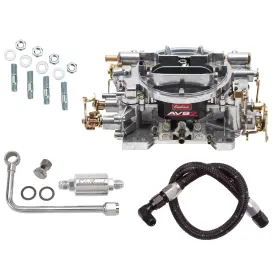 9109585 Edelbrock 1905 Avs2 Series 650cfm Carb With 8131/81233 Fuel Line