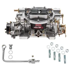 9109586 Edelbrock 1906 Avs2 Series 650cfm Carburetor With 8126 Fuel Line Kit