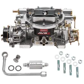 9109588 Edelbrock 1906 Avs2 Series 650cfm Carburetor With 8131 Fuel Line Kit