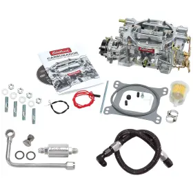 9109600 Edelbrock 1406 Performer 600cfm Carb With 8131 And 81233 Fuel Line