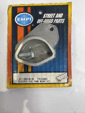 Empi 31-3010-0 31-3010 Electric Fuel Pump Mount Kit Vw Dune Buggy Bug Thing Ghia Trike Bus