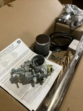 43-7411-0 Empi Dual Weber 34 Ict Carburetor Kit Vw Bug Volkswagen Baja Beetle