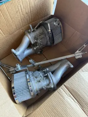 47-8317 Empi Dual 40mm Carburetor Kit Hpmx. Vw Volkswagen Bug Bus And Ghia Weber