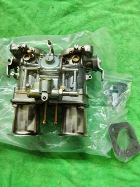 Empi 48idf New Carburetor With Air Horn For Solex Dellorto Weber 48mm