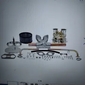 47-7316-0 Empi Inc Single 44 Hpmx Carburetor Kit For Vw Beetle - 47-7316 New Open Box 47-7316-0 Empi Inc Single 44 Hpmx Carburetor Kit For Vw Beetle - 47-7316 New Open Box
