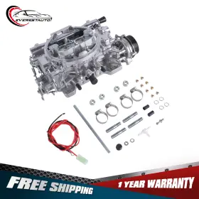 M19068p2 Everestauto Carburetor With Electric Choke Replace Edelbrock 1406 Performer 600 Cfm 4bbl New