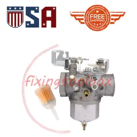 J38-14101-02-00 Fixingtoolbox Carburetor For 1985-1995 Yamaha 4 Cycle Golf Cart Gas Models Usa J38-14101-02-00 Fixingtoolbox Carburetor For 1985-1995 Yamaha 4 Cycle Golf Cart Gas Models Usa