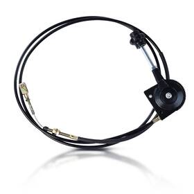 Flylin 2024373 Excavator Throttle Control Cable Universal Manual Flexible 2.5m