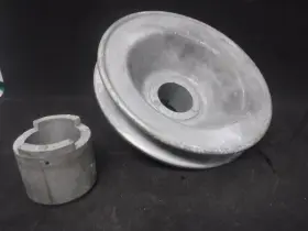 1w-b-6312-2-sp Ford Model A Crankshaft Fan Pulley Nos