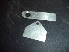 Ford 551j 1965 Mustang Fomoco 289 C5zfb B5fc Carburetor Tag 551-j Motor