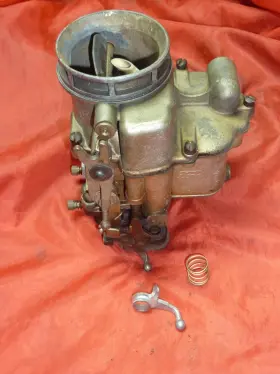 7025182 Ford 94 Carburetor Script Flathead Nice Used Condition
