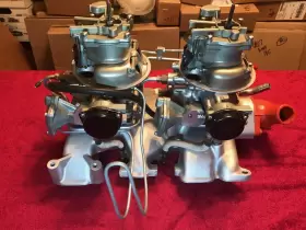 9510-ab Ford 57 2x4 Carburetor Setup