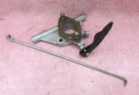 C3de-9a599 Ford 1963 Falcon Carburator Spacer With Linkage - 1960 1961 1962 Comet C3de-9a599 Ford 1963 Falcon Carburator Spacer With Linkage - 1960 1961 1962 Comet