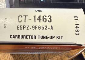 Ford Ct-1463 New Motocraft Carburetor Rebuild Kit E5pz-9f652-a Cfi Nos