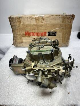 Ford D6vz-9510-f 1976 D6ve Motorcraft Nos Carburetor 4bbl