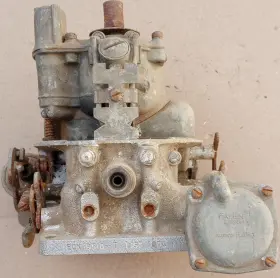 Eck9510 Ford 1955 T-bird T / Teapot Carburetor For Parts Or Restore
