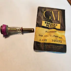 64-217s Gm 7011172 Nos 1957-60 Pontiac P8 Bonneville V8 Carter 4bbl Carb Plunger