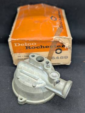 Gm 7016459 Nos 1955-58 Chevrolet Impala Belair With 2 Barrel Carb Choke Thermostat Housing