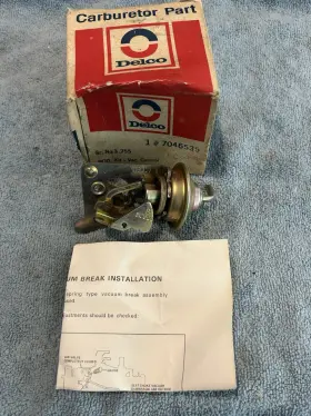 7046535 Gm Delco Vintage Nos Carburetor Part Mod Kit Vacuum Control 71 Cad