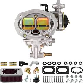 Henkyo 754147617576 For Weber Vw Bug Fiat Ford 32/36 Dfev Carburetor And Air Filter Assembly E/choke