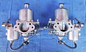 Hitachi Su Hjg46w 1969-1970 Datsun 240z Carburetor Set Gen One Meticulously Restored