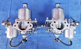 Hjg46w Hitachi Su 1969-1970 Datsun 240z Carburetor Set Gen One Meticulously Restored