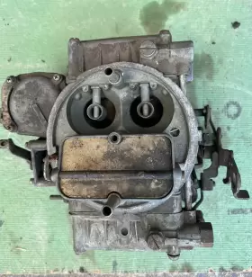 1850 Holley 0-1850 Carburetor 600 Cfm Manual Choke #1850 Parts Or Rebuild Old School