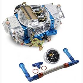 Holley 0-76850blk Ultra Double Pumper Carburetor Kit Carbure