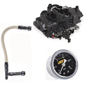Holley 0-82570k2 Aluminum Marine Avenger Carburetor Kit 570 Cfm Includes
