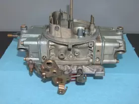 4777-4 Holley 04777c 650 Cfm Double Pumper 4 Barrel Carburetor Carb With Choke Line Used 4777-4 Holley 04777c 650 Cfm Double Pumper 4 Barrel Carburetor Carb With Choke Line Used