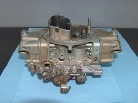 080779c Holley 750 Cfm Double Pumper 4 Barrel Carburetor 80779 Carb With Choke Used Core