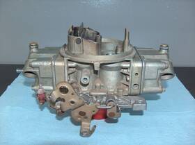 Holley 080780c 800 Cfm Double Pumper 4 Barrel Carburetor 80780 Carb With Choke Line Core