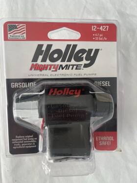 Holley 090127687239 12-427 Mighty-mite Universal Electronic Fuel Pumps Gasoline Diesel