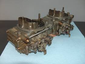 Holley 09776c 450 Cfm Tunnel Ram 4 Barrel Carburetor 9776 Rat Street Rod Carbs Pair