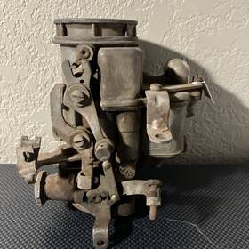 Holley 1044-1s Vintage Carburetor 2100 Model With Tag #1044-1s
