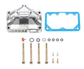 134-711s Holley 134-71s Aluminum Primary V Fuel Bowl - Alum With Clear Sight Gla