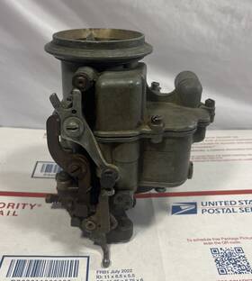 Holley 2100-94 1939-1948 Ford 94 Aa-1 Oem Carburetor Flatnhead V-8 Very Clean Original