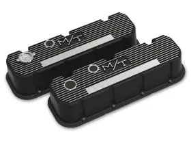 241-152 Holley Tall M/t Valve Covers For Big Block Chevy Engines- Satin Black 241-152 Holley Tall M/t Valve Covers For Big Block Chevy Engines- Satin Black