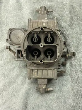 2468203 Holley 1963 Chrysler Carburetor With Cathedral Bowls List 2929 Dated 303